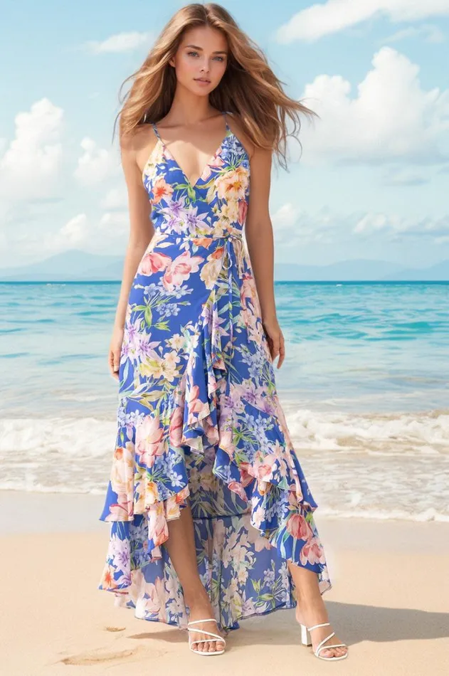 Women Dresses YUMI KIM ADELA MAXI WRAP DRESS Shining Light Royal