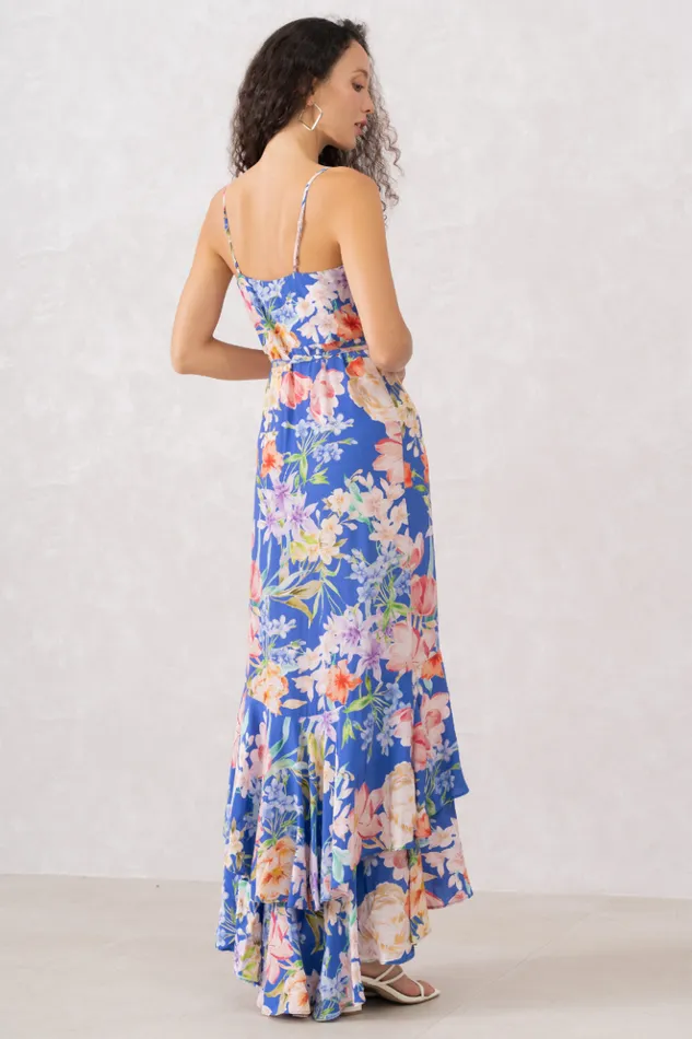 Women Dresses YUMI KIM ADELA MAXI WRAP DRESS Shining Light Royal