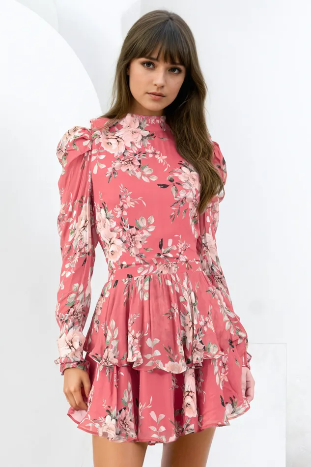 Women Dresses YUMI KIM PETRA DRESS Sweet Blossom Brick