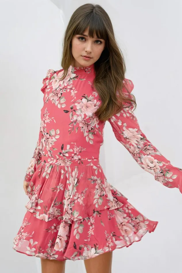 Women Dresses YUMI KIM PETRA DRESS Sweet Blossom Brick