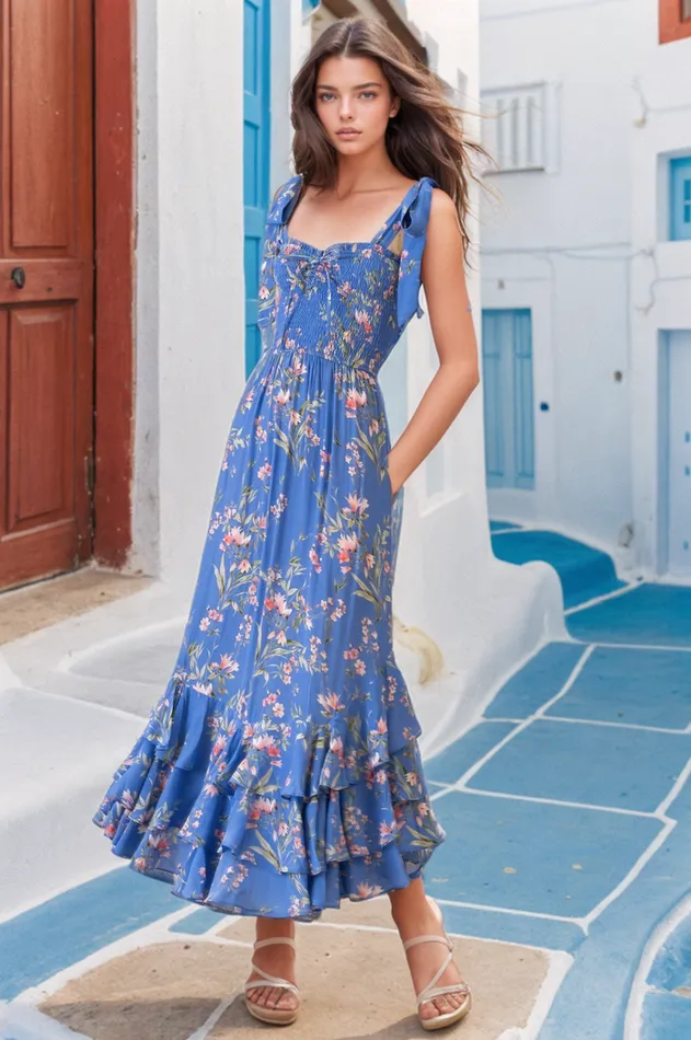 Women Dresses YUMI KIM TRISHA MAXI DRESS Heartwood Blue