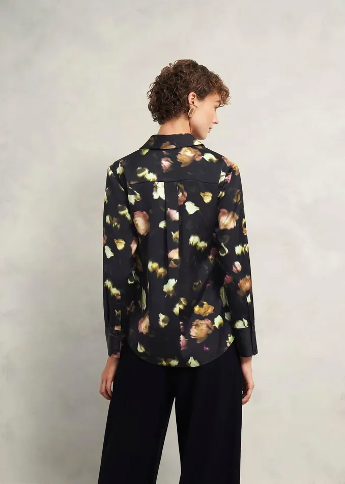 Women Eden Shirt Black Multi Hobbs Tops