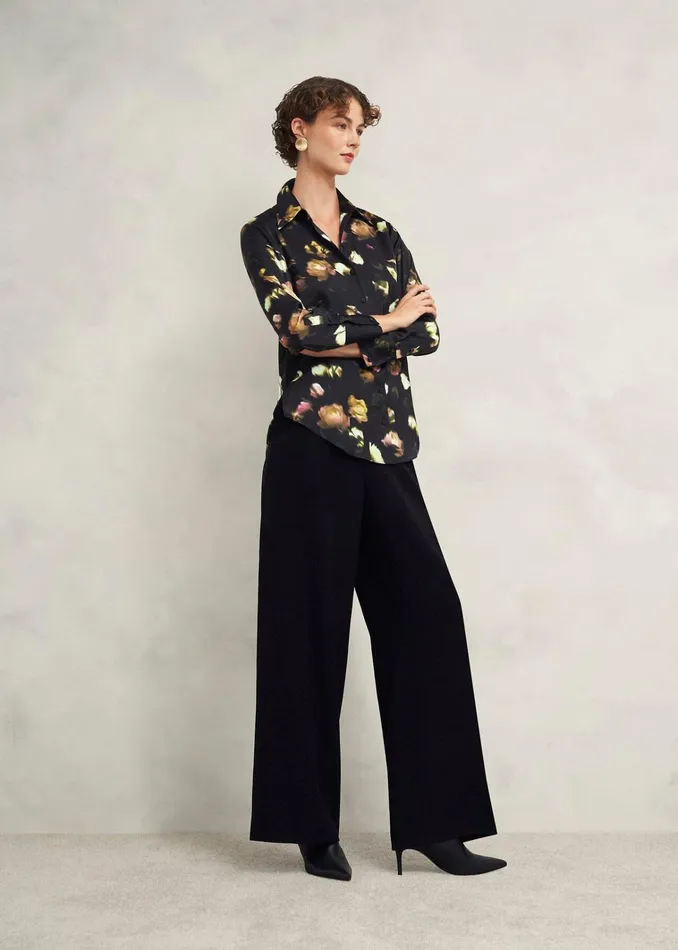 Women Eden Shirt Black Multi Hobbs Tops