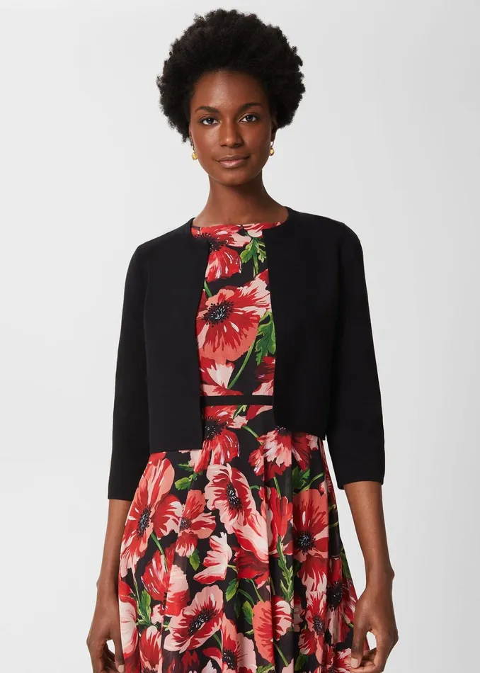 Women Ella Cardigan Black Hobbs Jumpers and Cardigans