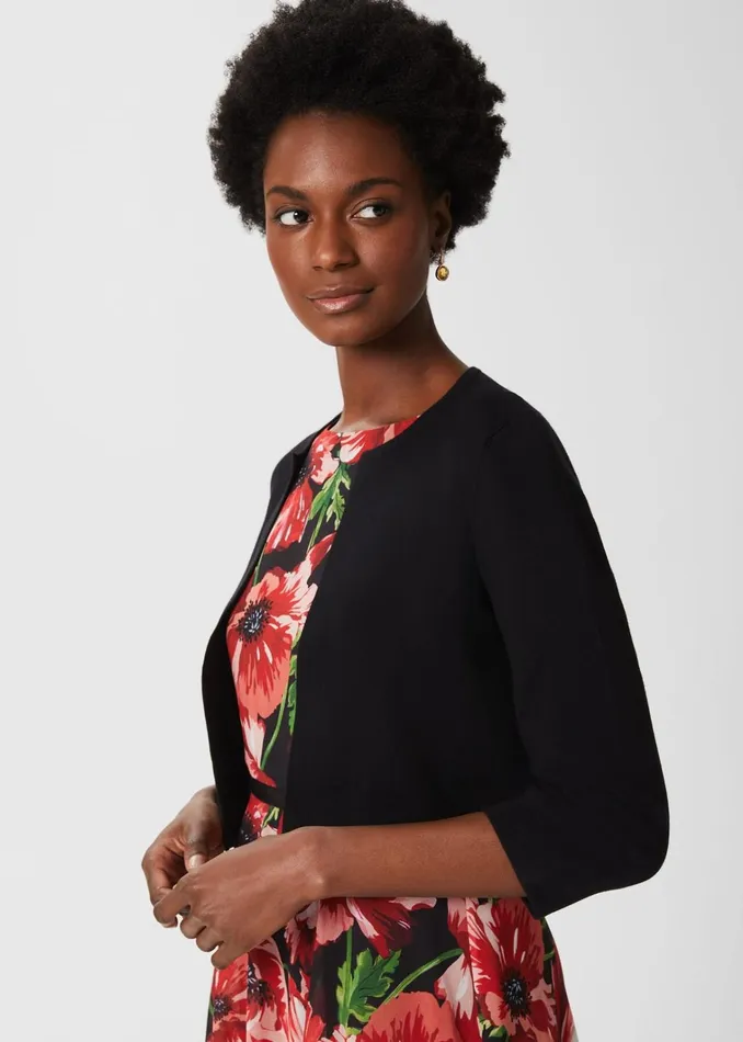 Women Ella Cardigan Black Hobbs Jumpers and Cardigans