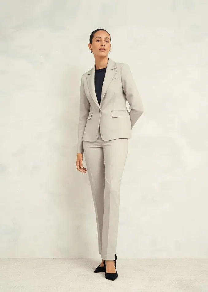Women Ellen Jacket Buff Grey Hobbs Suits and CoOrds