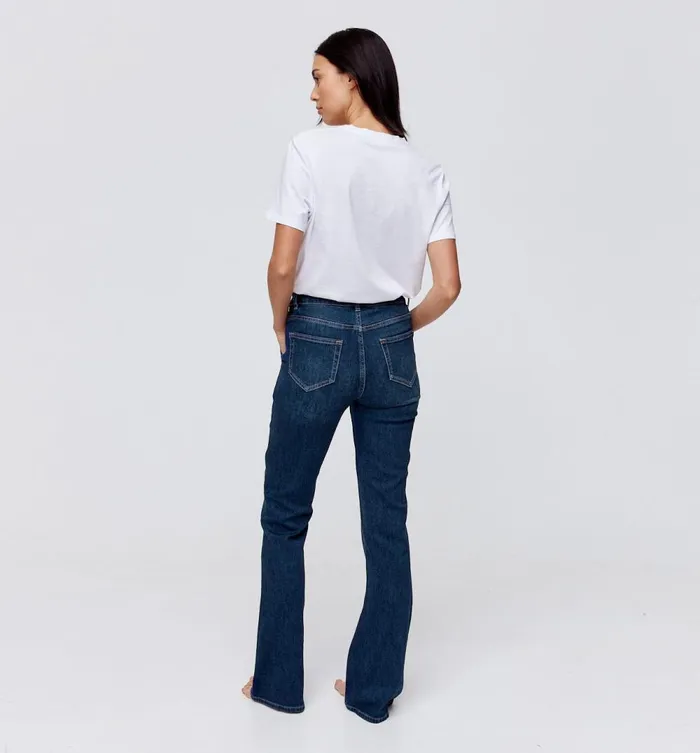 Women Eugene Flared Jeans 8211 Rinse Denim Promod Jeans Women Eugene Flared Jeans 8211 Rinse Denim Promod Jeans