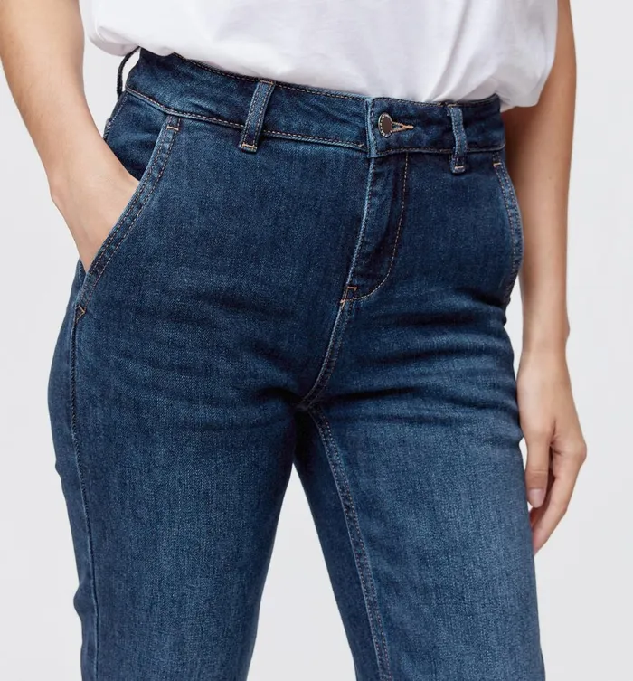 Women Eugene Flared Jeans 8211 Rinse Denim Promod Jeans Women Eugene Flared Jeans 8211 Rinse Denim Promod Jeans