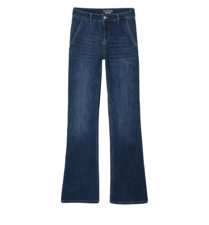 Women Eugene Flared Jeans 8211 Rinse Denim Promod Jeans Women Eugene Flared Jeans 8211 Rinse Denim Promod Jeans