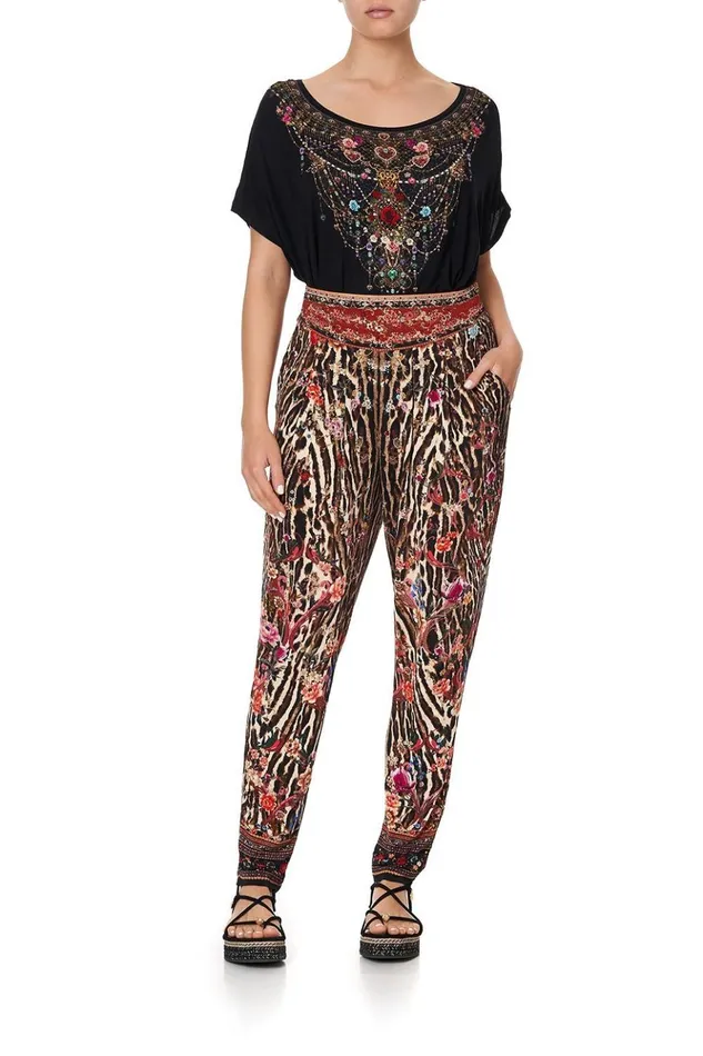 Women Extended Sizes Camilla Harem Pants With Front Pleats Liv A Little
