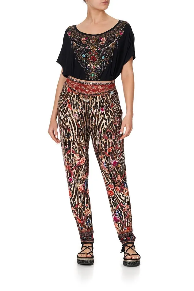 Women Extended Sizes Camilla Harem Pants With Front Pleats Liv A Little