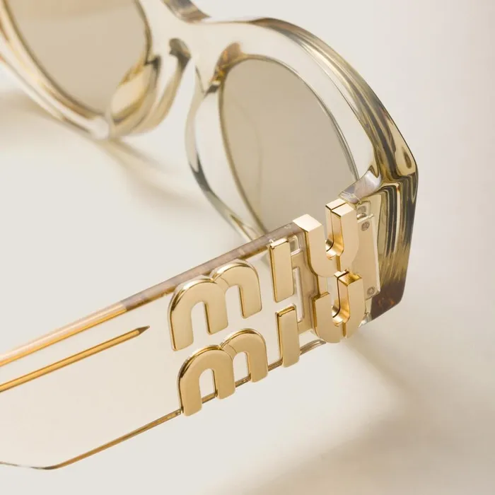 Women Eyewear Miu Miu Miu Glimpse Sunglasses Sand Lenses Women Eyewear Miu Miu Miu Glimpse Sunglasses Sand Lenses