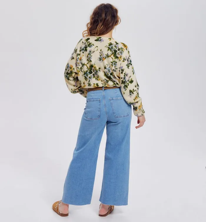 Women Floral Jumper 8211 Ecru Print Promod Jumpers And Cardigans Women Floral Jumper 8211 Ecru Print Promod Jumpers And Cardigans