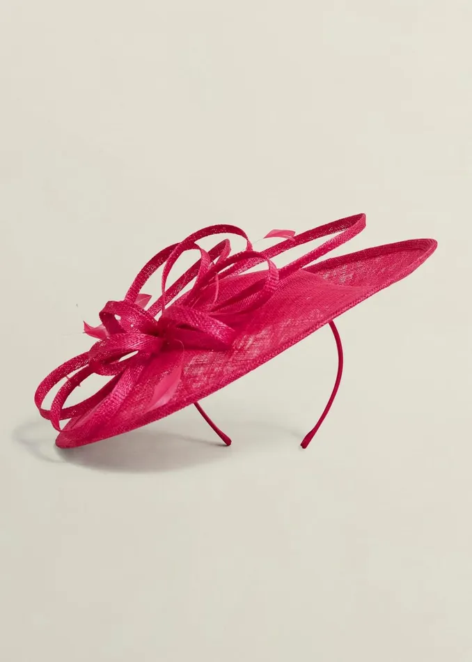 Women Freya Fascinator Zinnia Pink Hobbs Fascinators