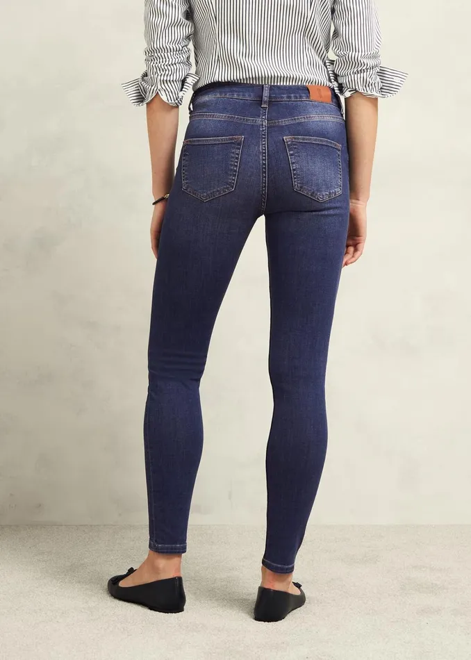 Women Gia Sculpting Jeans Mid Wash Hobbs Trousers