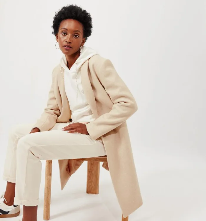 Women Gisele Coat 8211 Beige Promod Coats Women Gisele Coat 8211 Beige Promod Coats