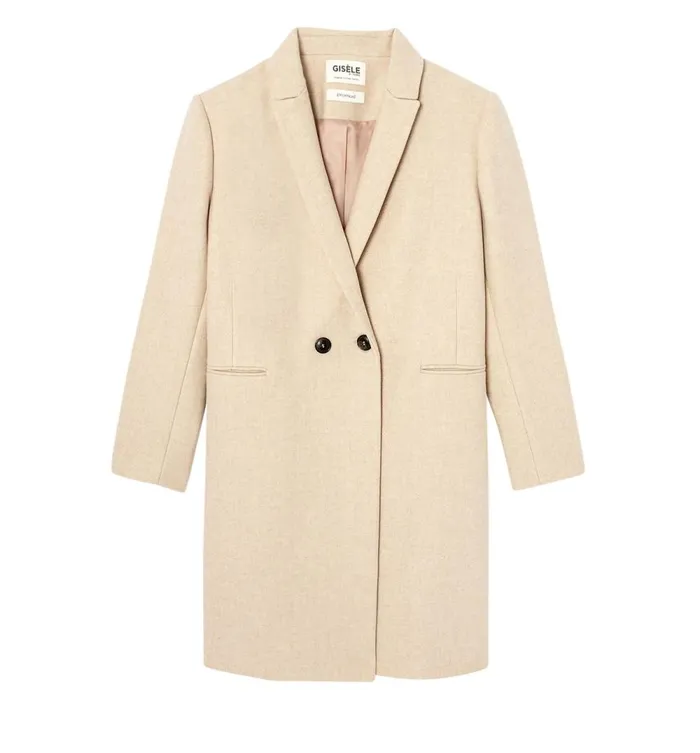 Women Gisele Coat 8211 Beige Promod Coats Women Gisele Coat 8211 Beige Promod Coats