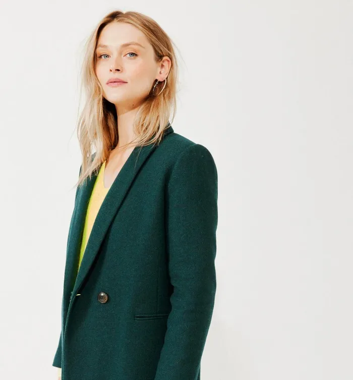 Women Gisele Coat 8211 Dark Green Promod Coats Women Gisele Coat 8211 Dark Green Promod Coats