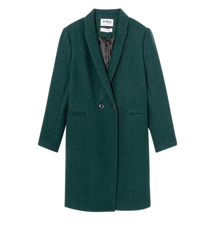 Women Gisele Coat 8211 Dark Green Promod Coats Women Gisele Coat 8211 Dark Green Promod Coats