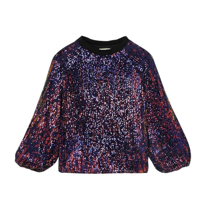 Women Glitzy Blouse 8211 Prune Fonce Promod Shirts And Tunics Women Glitzy Blouse 8211 Prune Fonce Promod Shirts And Tunics