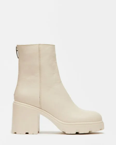 Women GOUCHO BONE LEATHER Bone Leather Steve Madden Boots and Booties