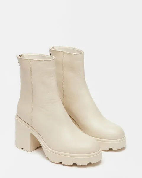 Women GOUCHO BONE LEATHER Bone Leather Steve Madden Boots and Booties Women GOUCHO BONE LEATHER Bone Leather Steve Madden Boots and Booties