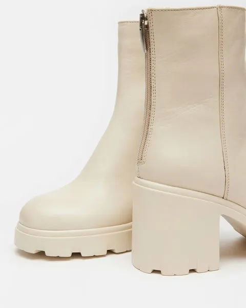 Women GOUCHO BONE LEATHER Bone Leather Steve Madden Boots and Booties Women GOUCHO BONE LEATHER Bone Leather Steve Madden Boots and Booties
