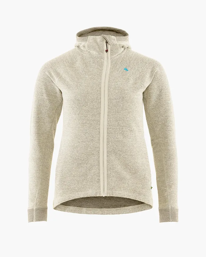 Women Hdur Hooded Zip Clay Klttermusen Fleeces and Sweaters