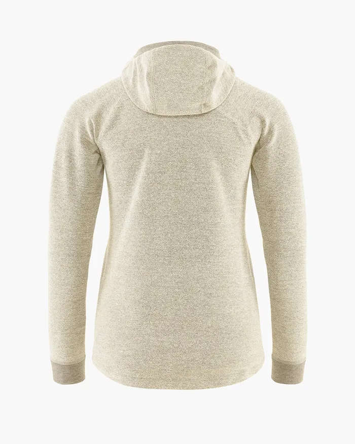 Women Hdur Hooded Zip Clay Klttermusen Fleeces and Sweaters