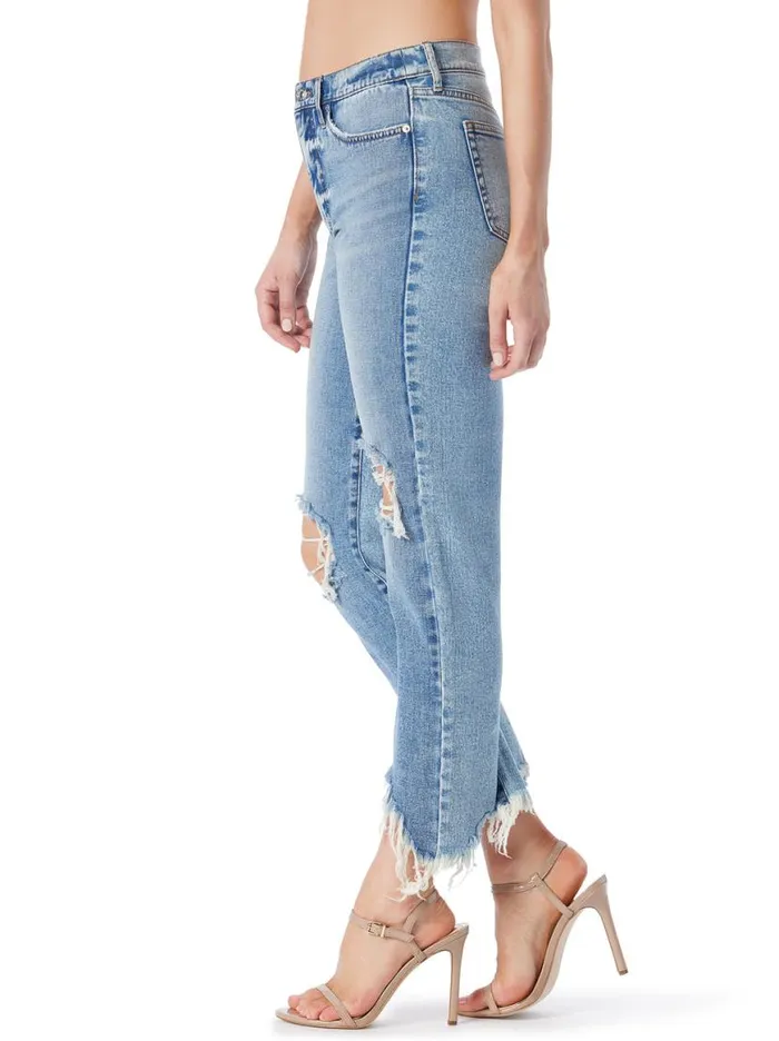 Women Harmony Straight High Rise Jean In Sunshine Jessica Simpson Bottoms