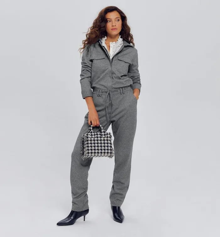 Women Herringbone Jumpsuit 8211 Multicolour Print Promod Jumpsuits And Playsuits Women Herringbone Jumpsuit 8211 Multicolour Print Promod Jumpsuits And Playsuits