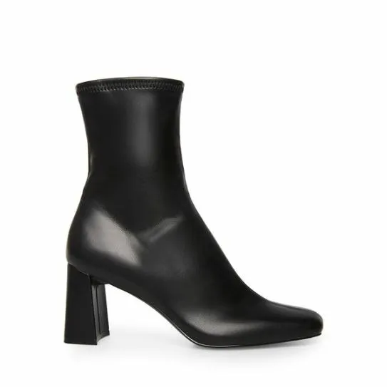 Women HUSH BLACK Black Steve Madden Boots and Booties