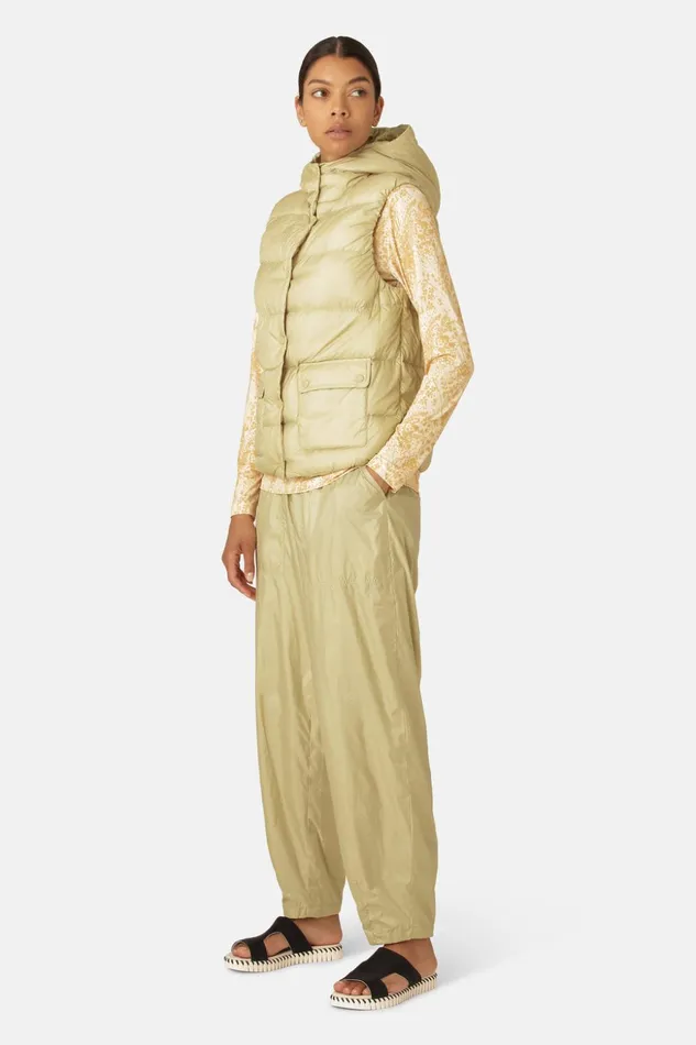 Women Ilse Jacobsen Jackets And Coats Down Vest 8211 Olive Grass