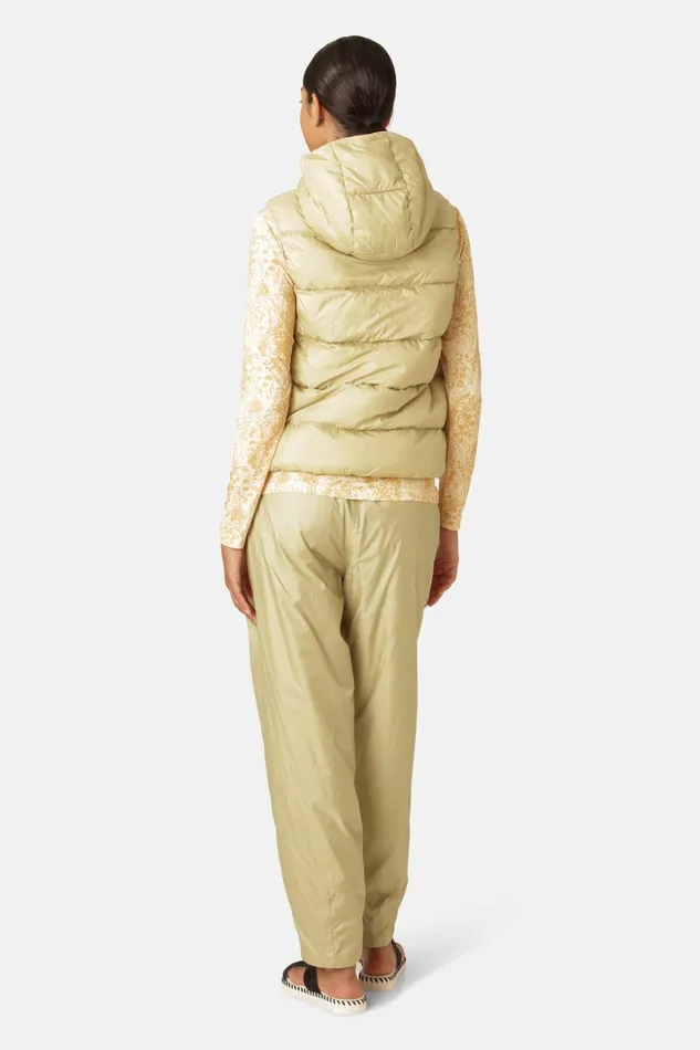 Women Ilse Jacobsen Jackets And Coats Down Vest 8211 Olive Grass