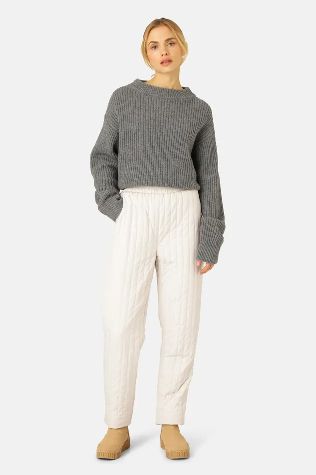 Women Ilse Jacobsen Jackets And Coats Quilt Pants 8211 Kit