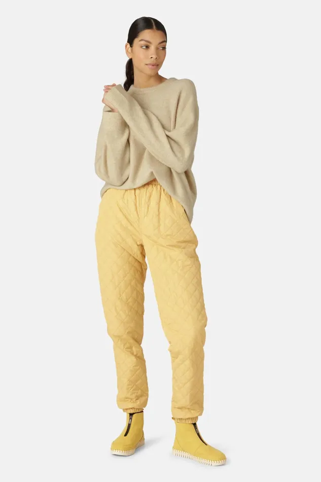 Women Ilse Jacobsen Jackets And Coats Quilt Pants 8211 Marigold