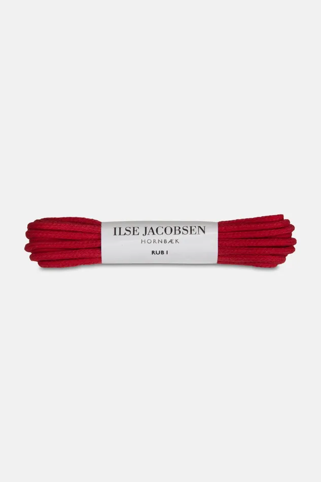 Women Ilse Jacobsen Rainboots Accessories Laces For Rub1 8211 Red