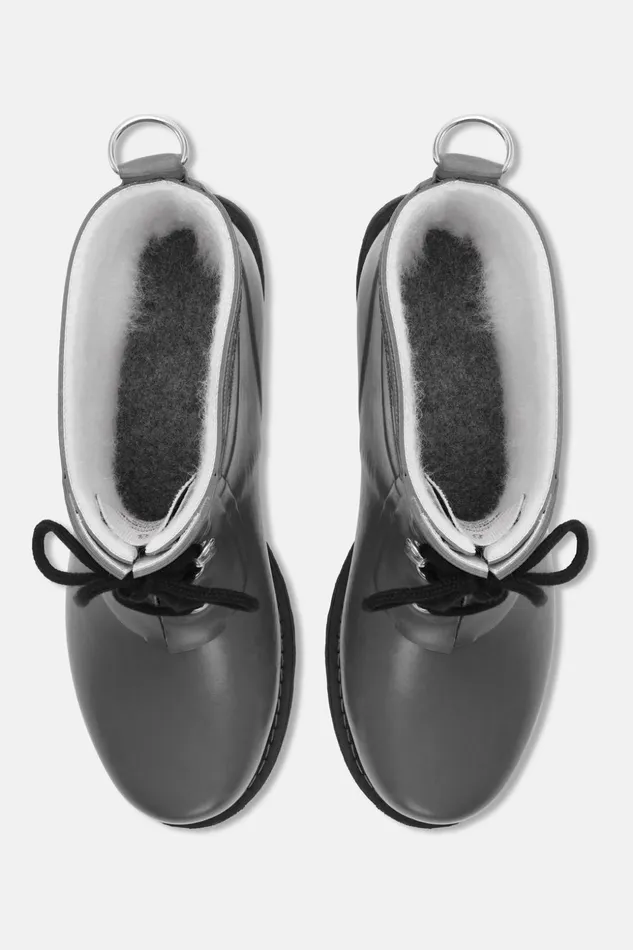 Women Ilse Jacobsen Rainboots Short Short Rubber Boots 8211 Grey Women Ilse Jacobsen Rainboots Short Short Rubber Boots 8211 Grey