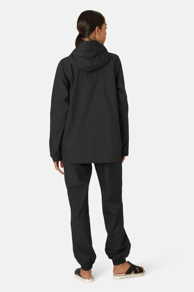 Women Ilse Jacobsen Raincoats Rain Jacket 8211 Black