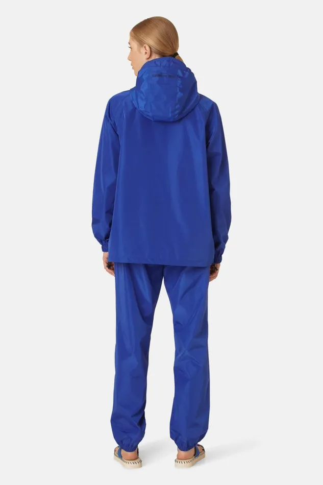 Women Ilse Jacobsen Raincoats Rain Jacket 8211 Blue Web Women Ilse Jacobsen Raincoats Rain Jacket 8211 Blue Web