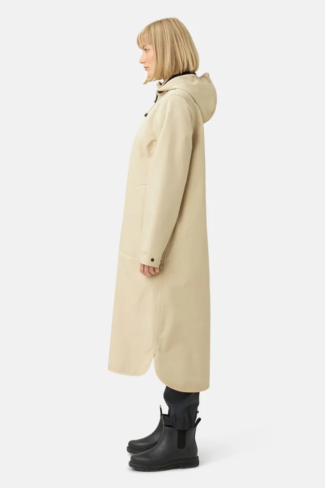 Women Ilse Jacobsen Raincoats Raincoat 8211 Beige