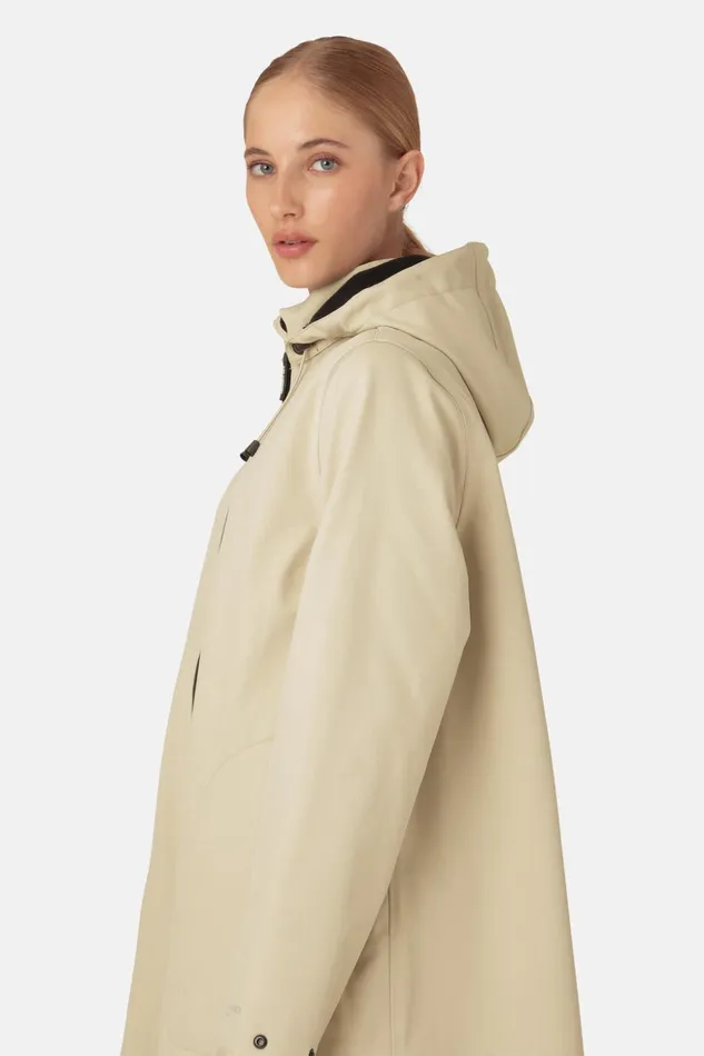 Women Ilse Jacobsen Raincoats Raincoat 8211 Beige
