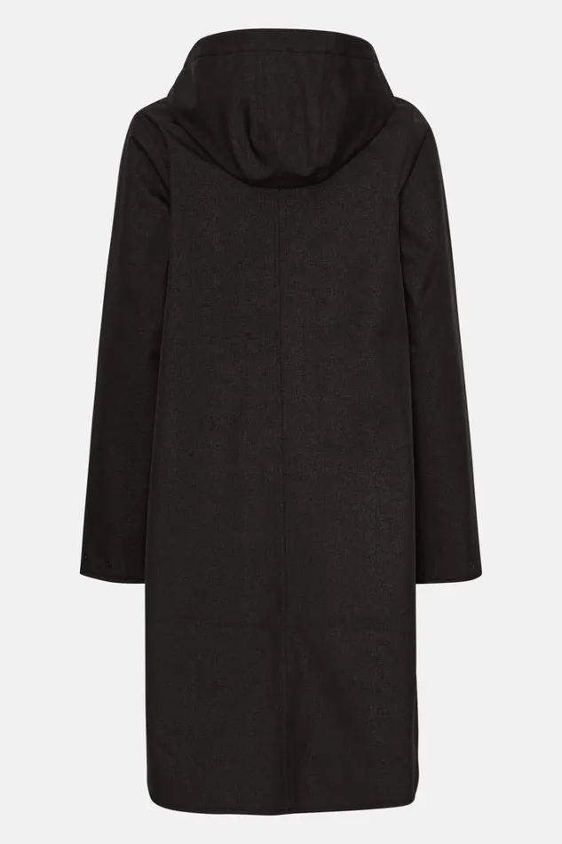 Women Ilse Jacobsen Raincoats Raincoat 8211 Black