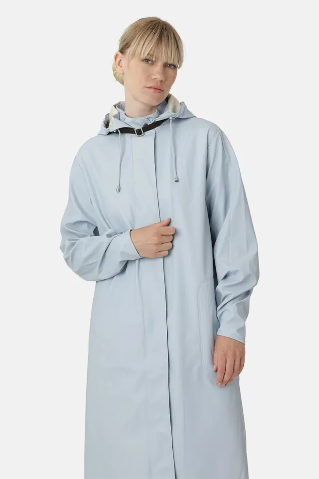 Women Ilse Jacobsen Raincoats Raincoat 8211 Blue Bell