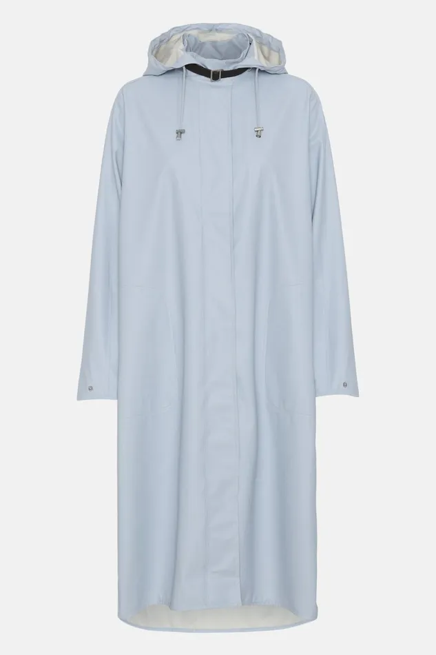 Women Ilse Jacobsen Raincoats Raincoat 8211 Blue Bell