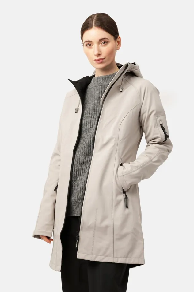 Women Ilse Jacobsen Raincoats Raincoat 8211 Chateau Gray