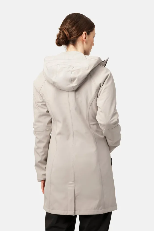 Women Ilse Jacobsen Raincoats Raincoat 8211 Chateau Gray