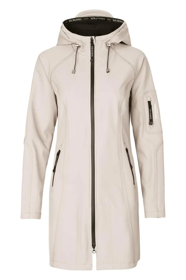 Women Ilse Jacobsen Raincoats Raincoat 8211 Chateau Gray