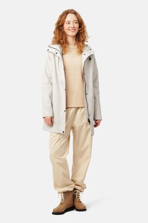 Women Ilse Jacobsen Raincoats Raincoat 8211 Milk Creme
