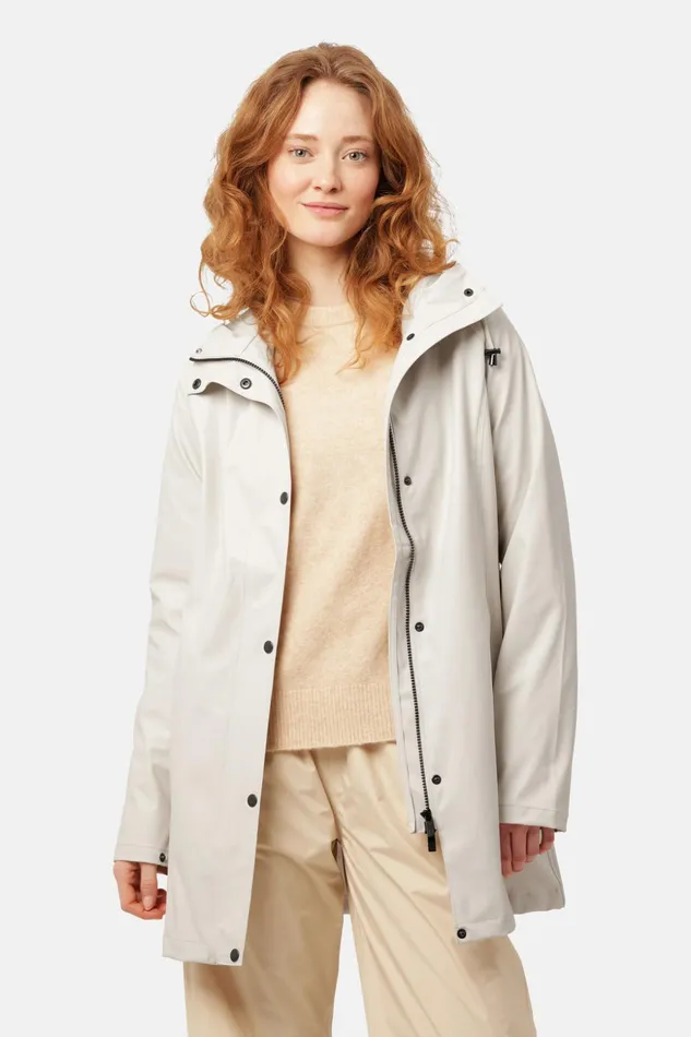 Women Ilse Jacobsen Raincoats Raincoat 8211 Milk Creme